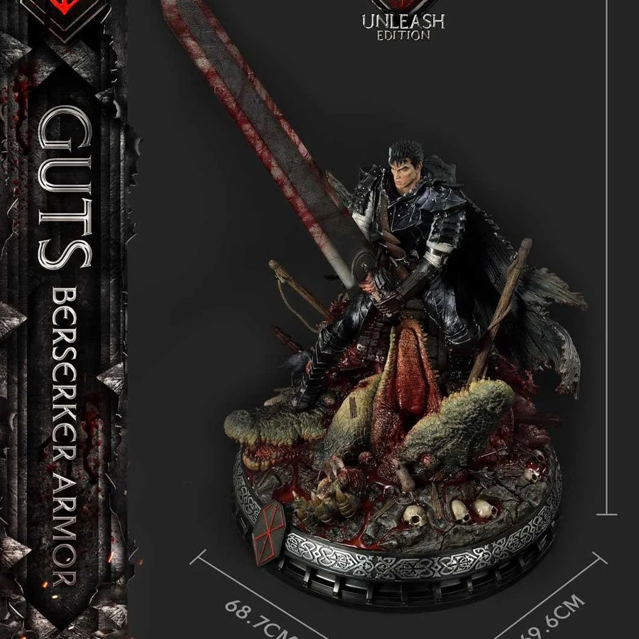 Guts, Berserker Armor (Deluxe Version) Berserk – Prime1Studio – ActionFigure Brasil