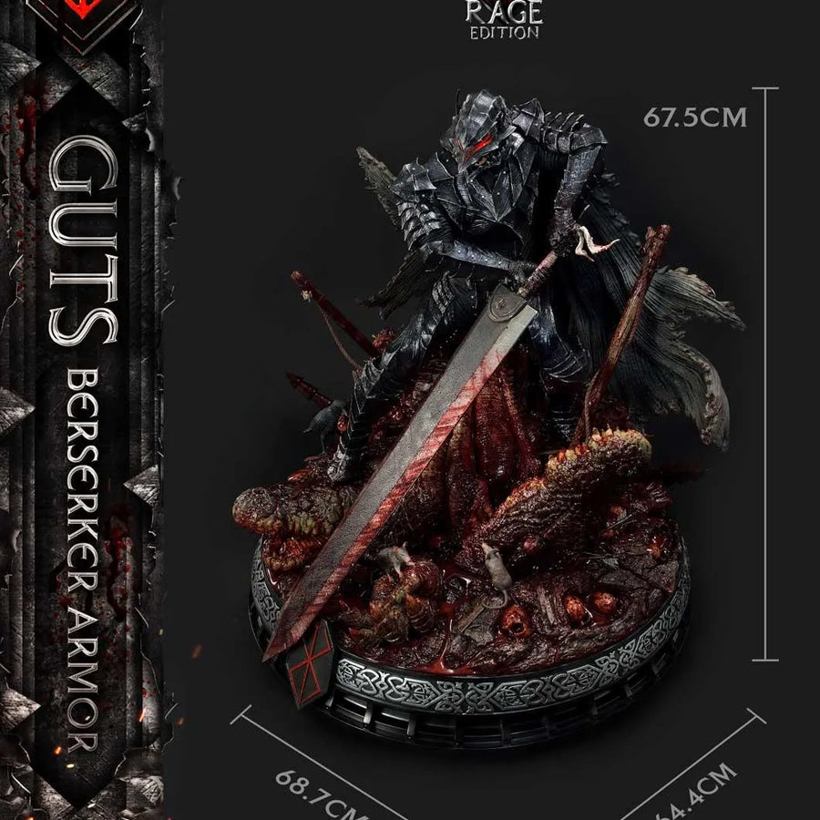 Guts, Berserker Armor (Deluxe Version) Berserk – Prime1Studio – ActionFigure Brasil