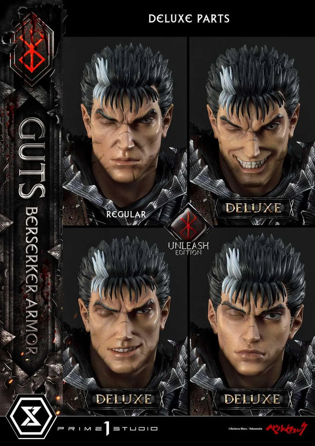 Guts, Berserker Armor (Deluxe Version) Berserk – Prime1Studio – ActionFigure Brasil