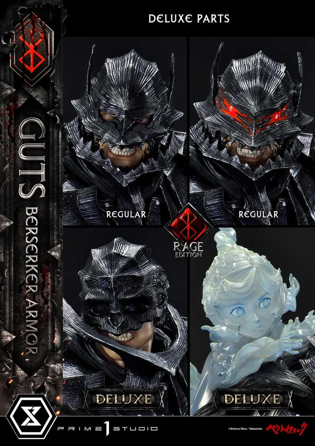 Guts, Berserker Armor (Deluxe Version) Berserk – Prime1Studio – ActionFigure Brasil