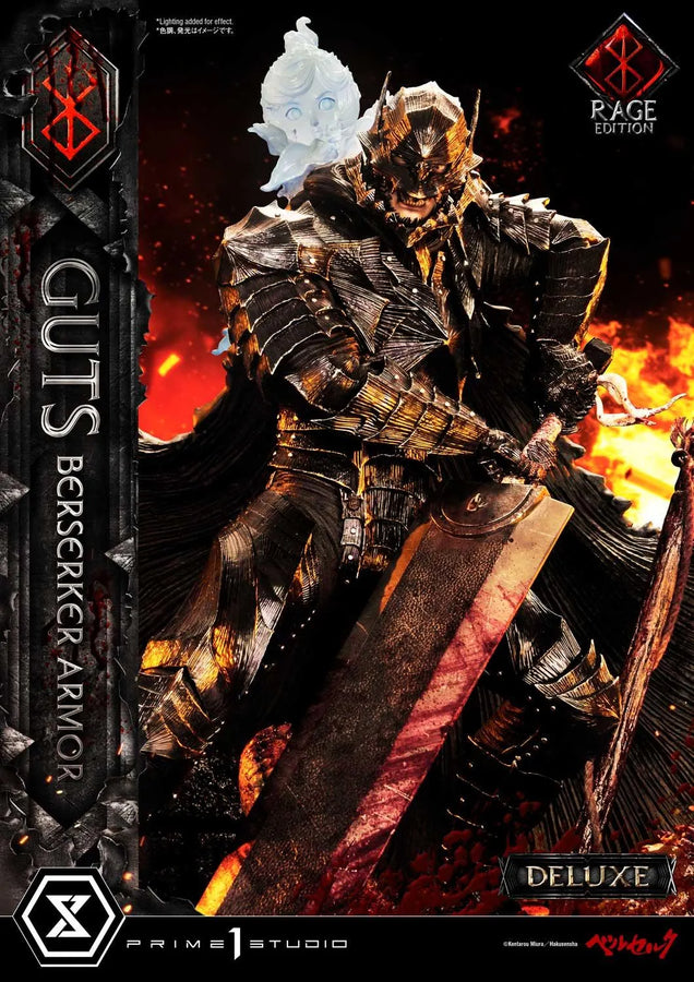 Guts, Berserker Armor (Deluxe Version) Berserk – Prime1Studio – ActionFigure Brasil