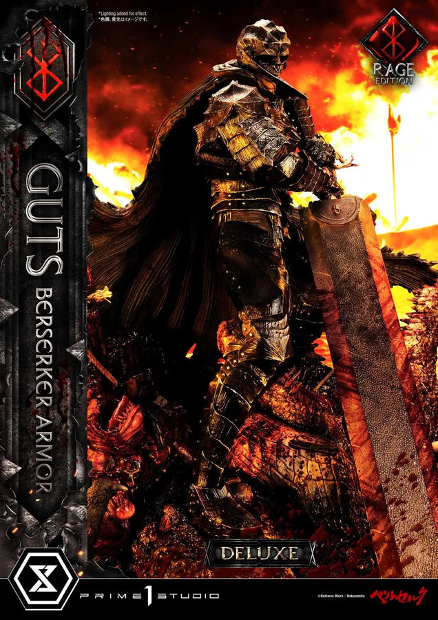 Guts, Berserker Armor (Deluxe Version) Berserk – Prime1Studio – ActionFigure Brasil