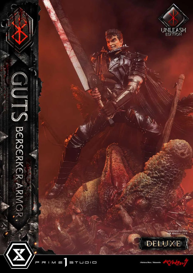Guts, Berserker Armor (Deluxe Version) Berserk – Prime1Studio – ActionFigure Brasil