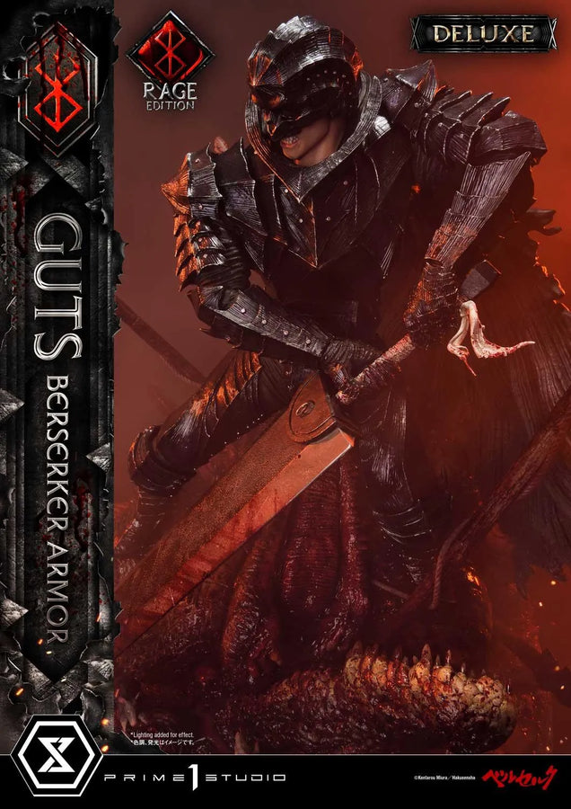 Guts, Berserker Armor (Deluxe Version) Berserk – Prime1Studio – ActionFigure Brasil