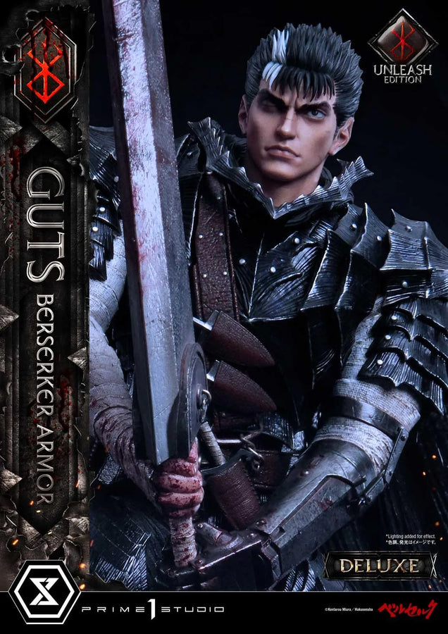 Guts, Berserker Armor (Deluxe Version) Berserk – Prime1Studio – ActionFigure Brasil