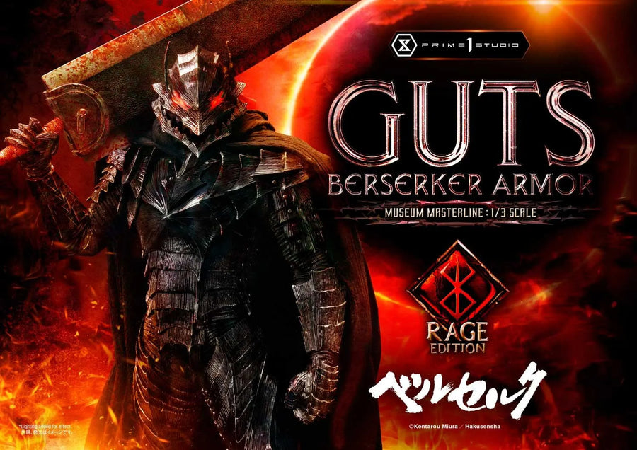 Guts, Berserker Armor (Deluxe Version) Berserk – Prime1Studio – ActionFigure Brasil