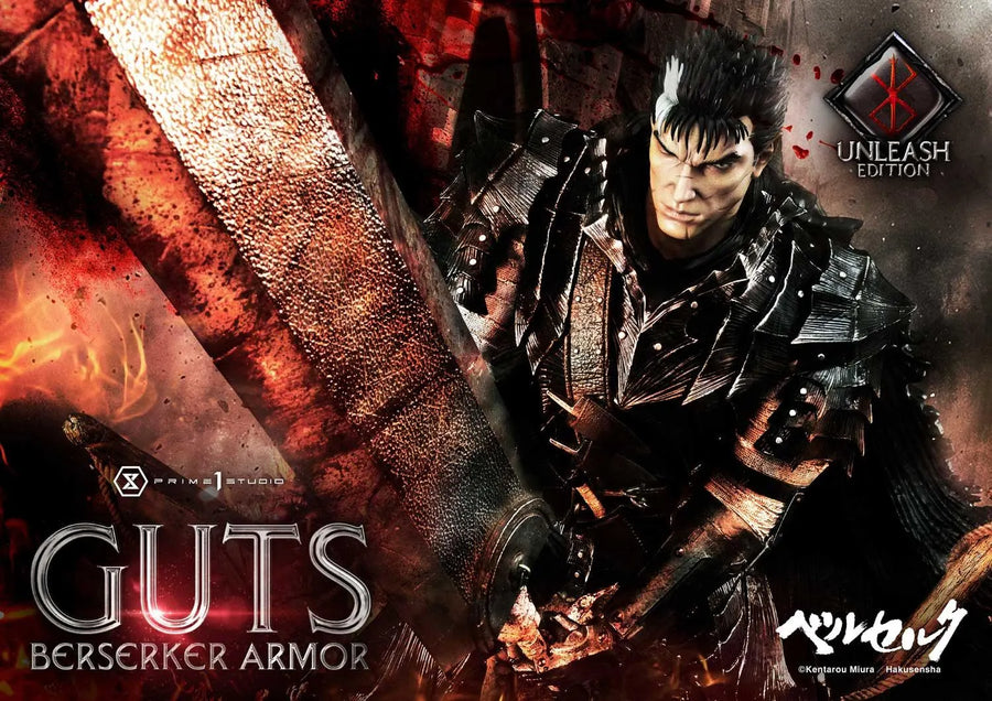 Guts, Berserker Armor (Deluxe Version) Berserk – Prime1Studio – ActionFigure Brasil