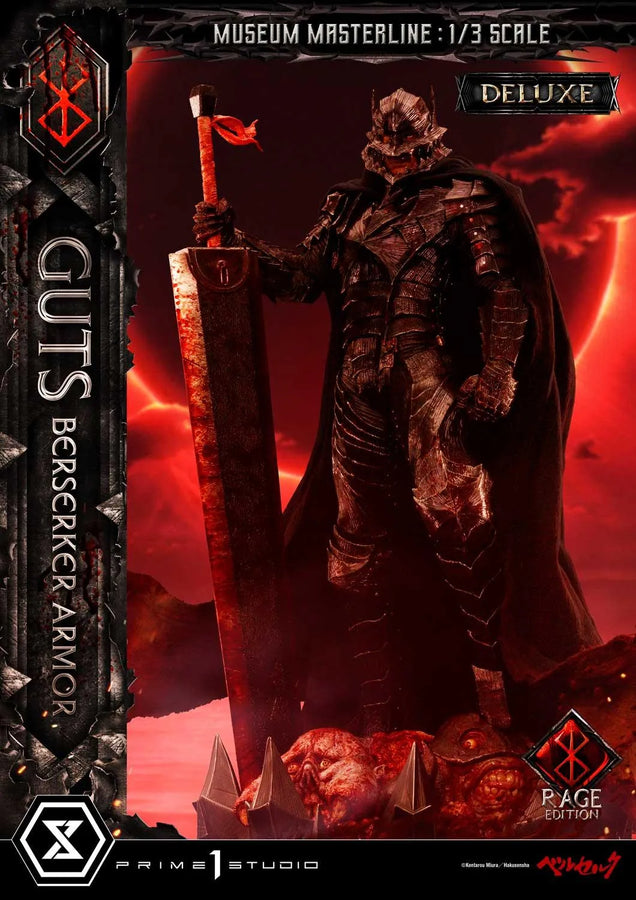 Guts, Berserker Armor (Deluxe Version) Berserk – Prime1Studio – ActionFigure Brasil
