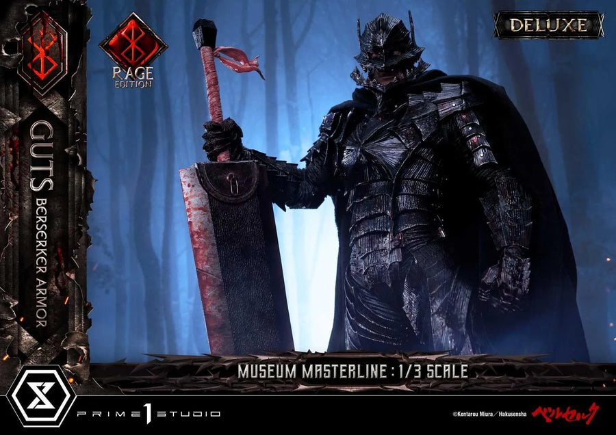 Guts, Berserker Armor (Deluxe Version) Berserk – Prime1Studio – ActionFigure Brasil