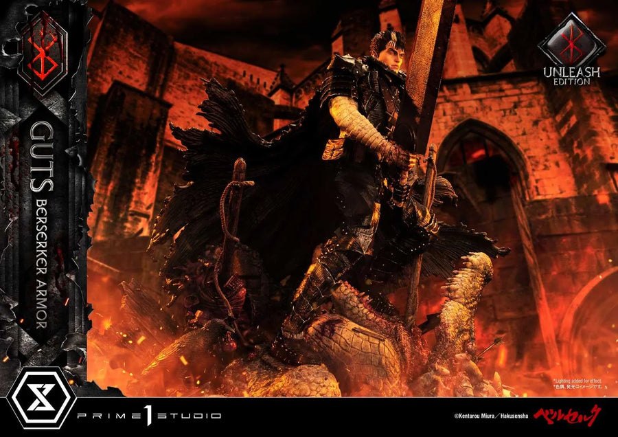 Guts, Berserker Armor (Deluxe Version) Berserk – Prime1Studio – ActionFigure Brasil