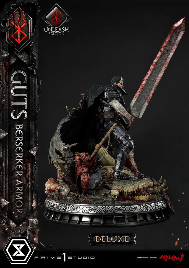Guts, Berserker Armor (Deluxe Version) Berserk – Prime1Studio – ActionFigure Brasil