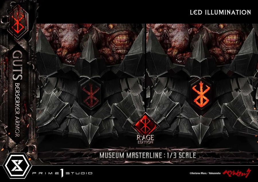 Guts, Berserker Armor (Deluxe Version) Berserk – Prime1Studio – ActionFigure Brasil