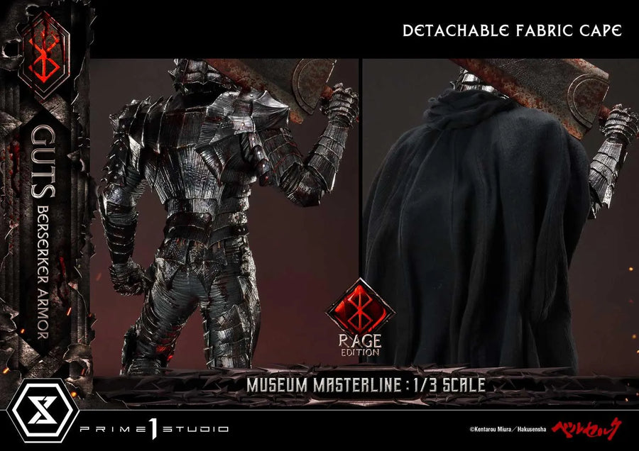 Guts, Berserker Armor (Deluxe Version) Berserk – Prime1Studio – ActionFigure Brasil