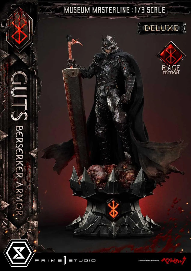 Guts, Berserker Armor (Deluxe Version) Berserk – Prime1Studio – ActionFigure Brasil