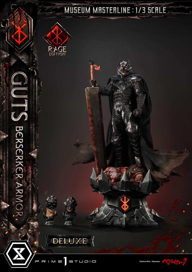 Guts, Berserker Armor (Deluxe Version) Berserk – Prime1Studio – ActionFigure Brasil