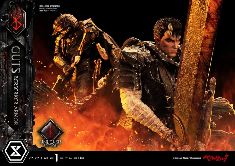 Guts, Berserker Armor (Deluxe Version) Berserk – Prime1Studio – ActionFigure Brasil