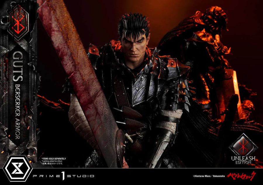 Guts, Berserker Armor (Deluxe Version) Berserk – Prime1Studio – ActionFigure Brasil