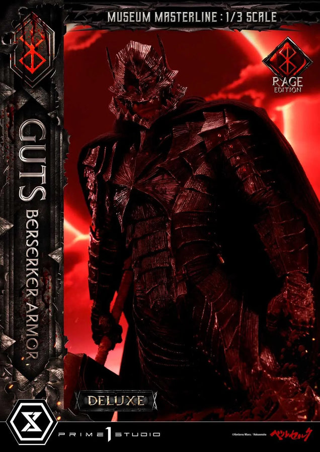 Guts, Berserker Armor (Deluxe Version) Berserk – Prime1Studio – ActionFigure Brasil