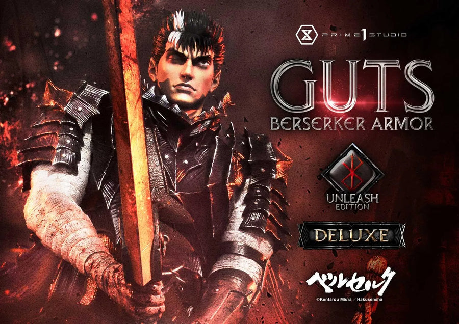 Guts, Berserker Armor (Deluxe Version) Berserk – Prime1Studio – ActionFigure Brasil