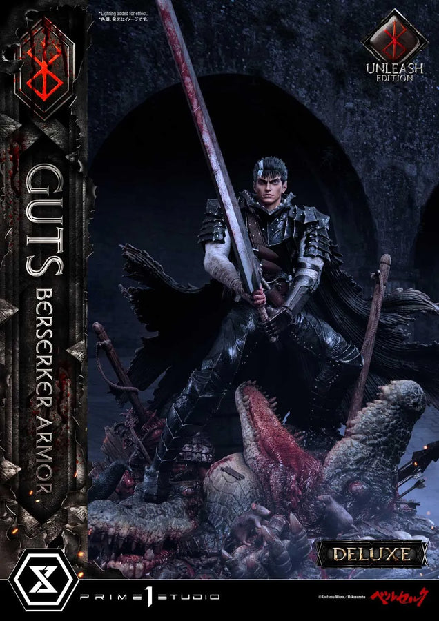 Guts, Berserker Armor (Deluxe Version) Berserk – Prime1Studio – ActionFigure Brasil
