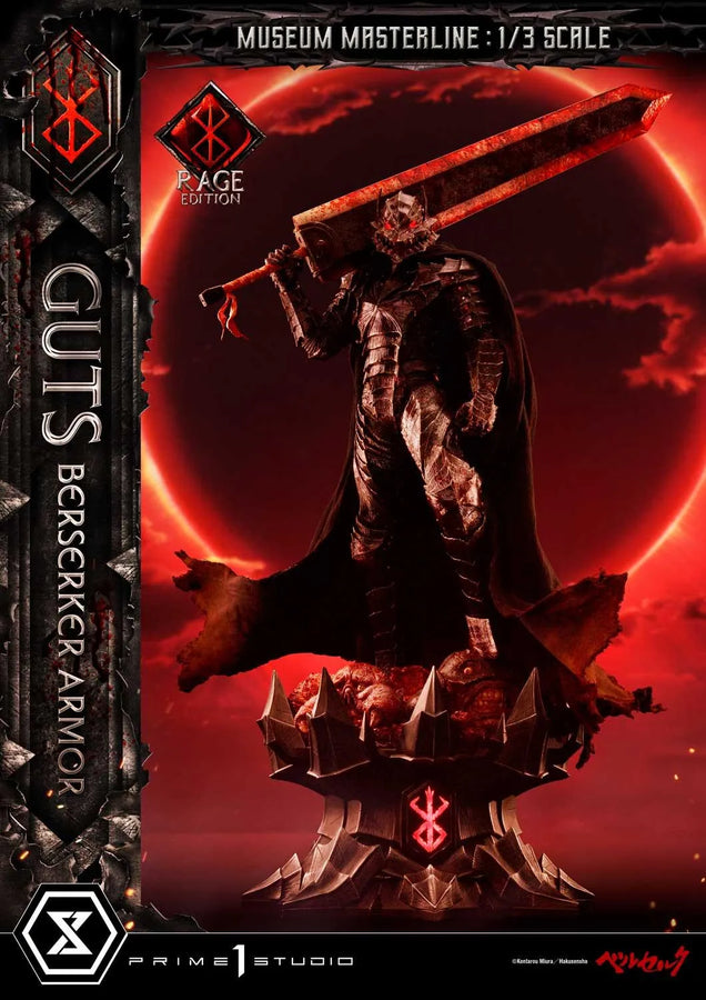 Guts, Berserker Armor (Deluxe Version) Berserk – Prime1Studio – ActionFigure Brasil