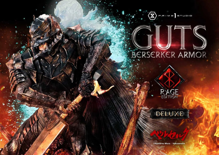 Guts, Berserker Armor (Deluxe Version) Berserk – Prime1Studio – ActionFigure Brasil