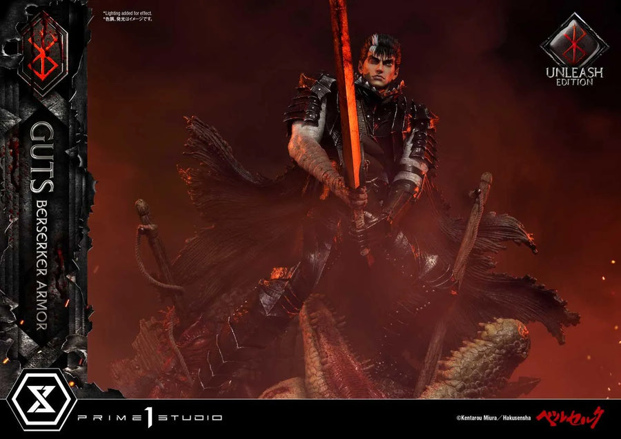 Guts, Berserker Armor (Deluxe Version) Berserk – Prime1Studio – ActionFigure Brasil