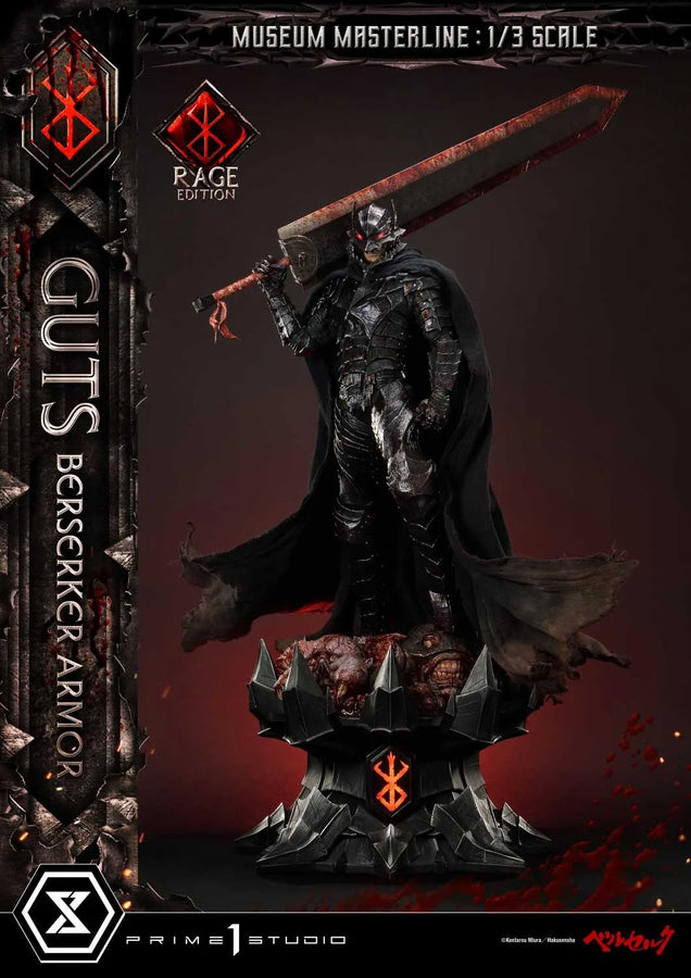 Guts, Berserker Armor (Deluxe Version) Berserk – Prime1Studio – ActionFigure Brasil