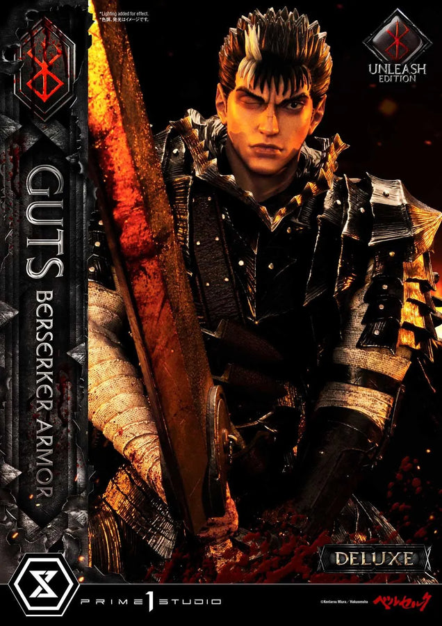 Guts, Berserker Armor (Deluxe Version) Berserk – Prime1Studio – ActionFigure Brasil