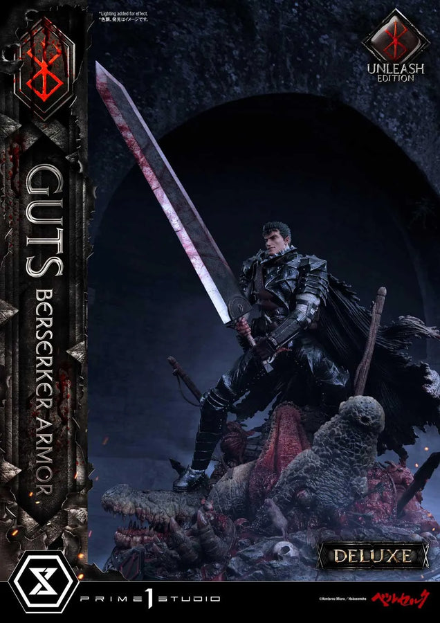 Guts, Berserker Armor (Deluxe Version) Berserk – Prime1Studio – ActionFigure Brasil