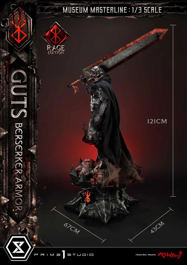 Guts, Berserker Armor (Deluxe Version) Berserk – Prime1Studio – ActionFigure Brasil