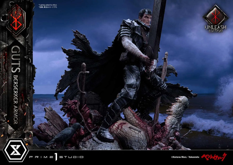 Guts, Berserker Armor (Deluxe Version) Berserk – Prime1Studio – ActionFigure Brasil