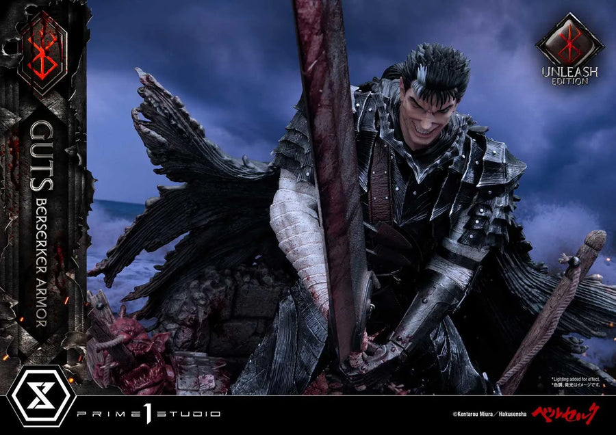 Guts, Berserker Armor (Deluxe Version) Berserk – Prime1Studio – ActionFigure Brasil