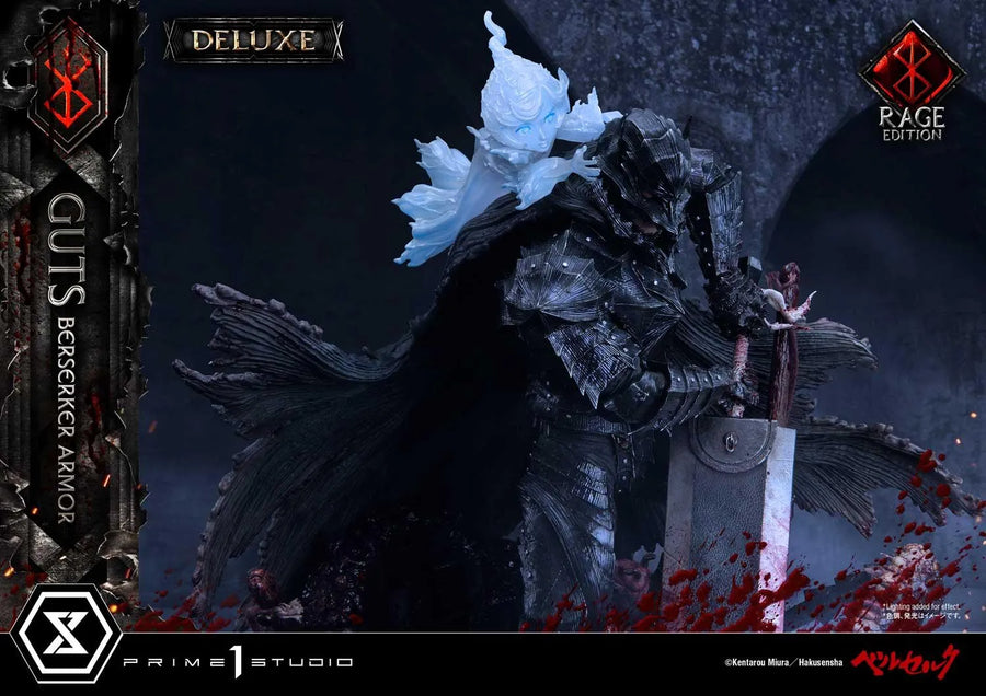 Guts, Berserker Armor (Deluxe Version) Berserk – Prime1Studio – ActionFigure Brasil