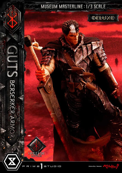 Guts, Berserker Armor (Deluxe Version) Berserk – Prime1Studio – ActionFigure Brasil