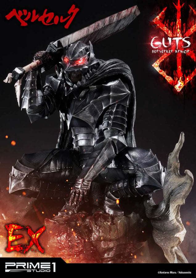 Guts, Berserker Armor (Exclusive Version) Berserk – Prime1Studio – ActionFigure Brasil