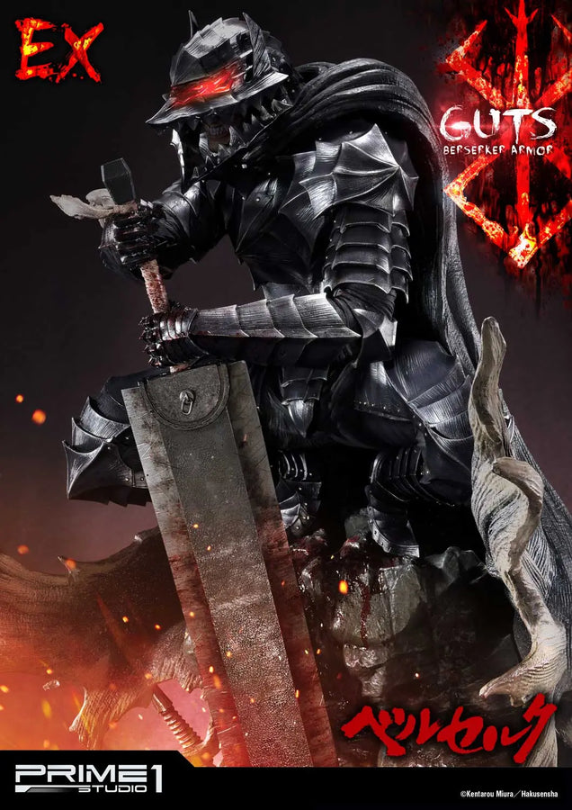 Guts, Berserker Armor (Exclusive Version) Berserk – Prime1Studio – ActionFigure Brasil