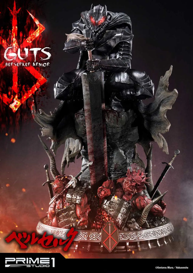 Guts, Berserker Armor (Exclusive Version) Berserk – Prime1Studio – ActionFigure Brasil