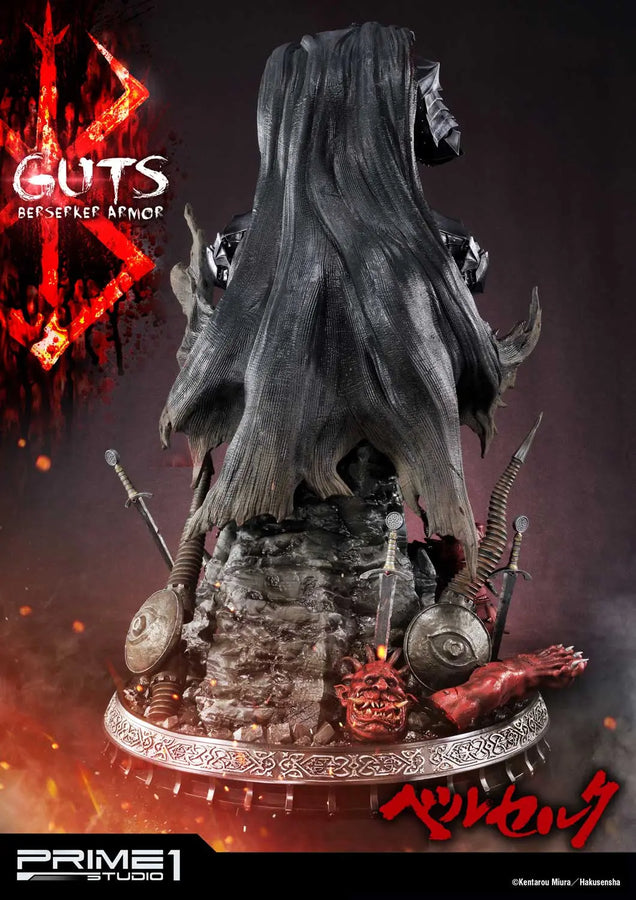 Guts, Berserker Armor (Exclusive Version) Berserk – Prime1Studio – ActionFigure Brasil