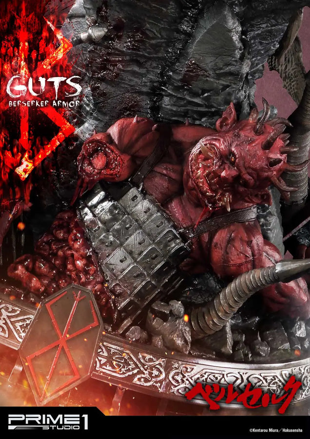 Guts, Berserker Armor (Exclusive Version) Berserk – Prime1Studio – ActionFigure Brasil