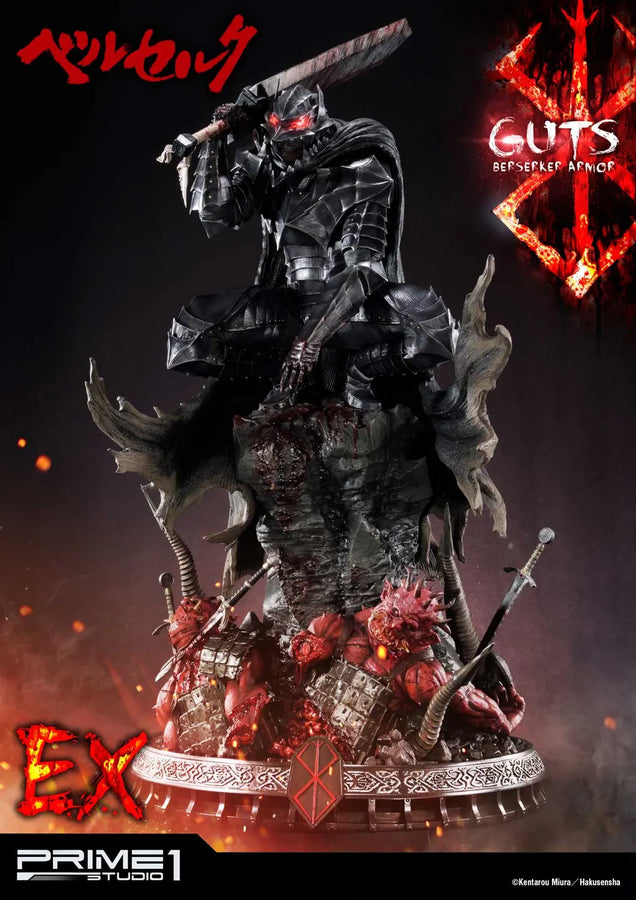 Guts, Berserker Armor (Exclusive Version) Berserk – Prime1Studio – ActionFigure Brasil