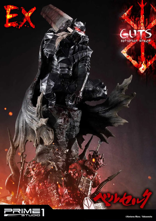 Guts, Berserker Armor (Exclusive Version) Berserk – Prime1Studio – ActionFigure Brasil
