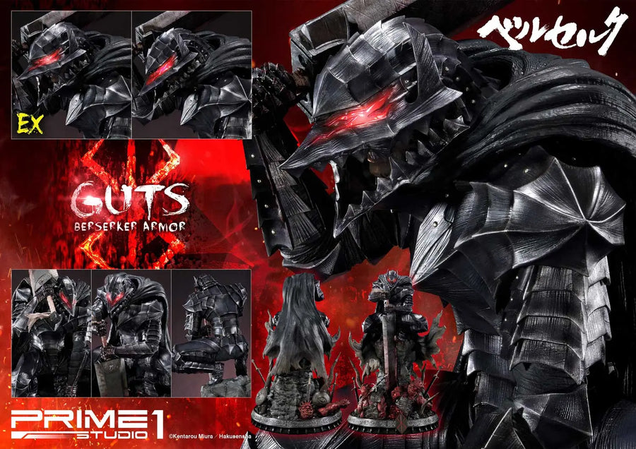 Guts, Berserker Armor (Exclusive Version) Berserk – Prime1Studio – ActionFigure Brasil