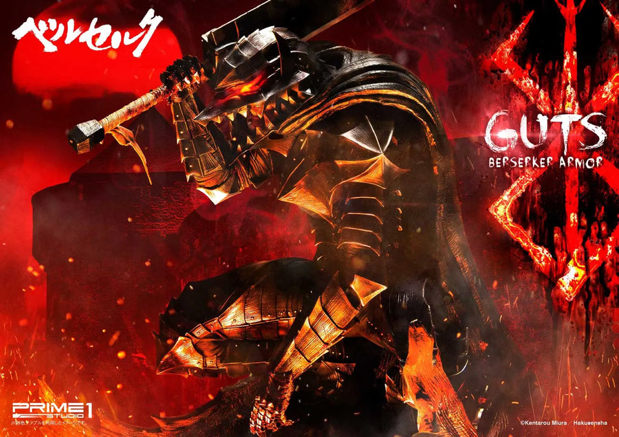Guts, Berserker Armor (Exclusive Version) Berserk – Prime1Studio – ActionFigure Brasil