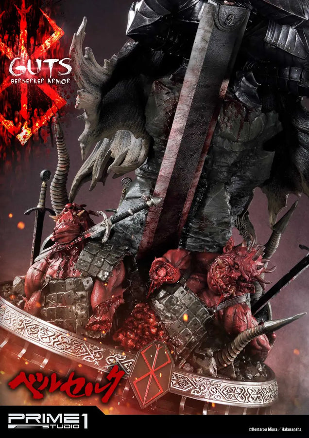 Guts, Berserker Armor (Exclusive Version) Berserk – Prime1Studio – ActionFigure Brasil