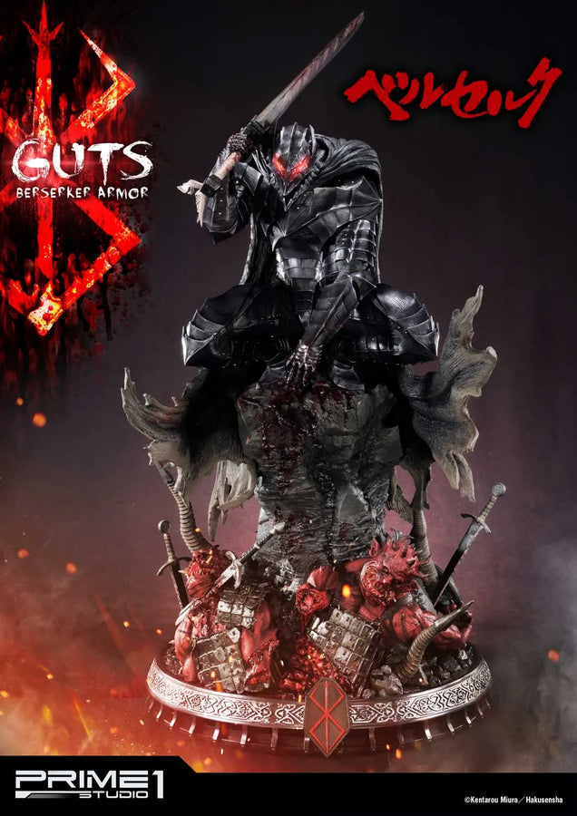 Guts, Berserker Armor (Exclusive Version) Berserk – Prime1Studio – ActionFigure Brasil