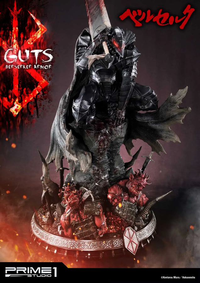 Guts, Berserker Armor (Exclusive Version) Berserk – Prime1Studio – ActionFigure Brasil