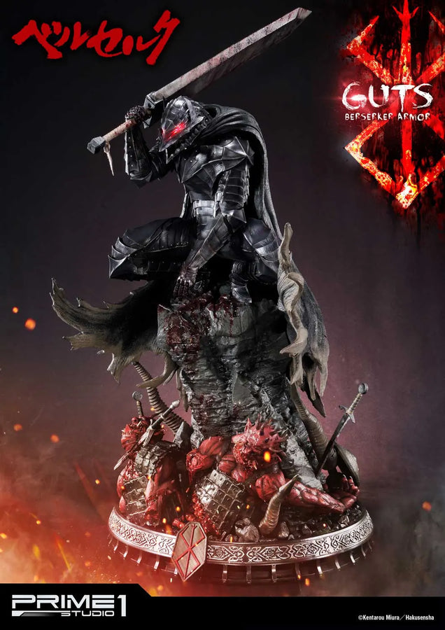 Guts, Berserker Armor (Exclusive Version) Berserk – Prime1Studio – ActionFigure Brasil