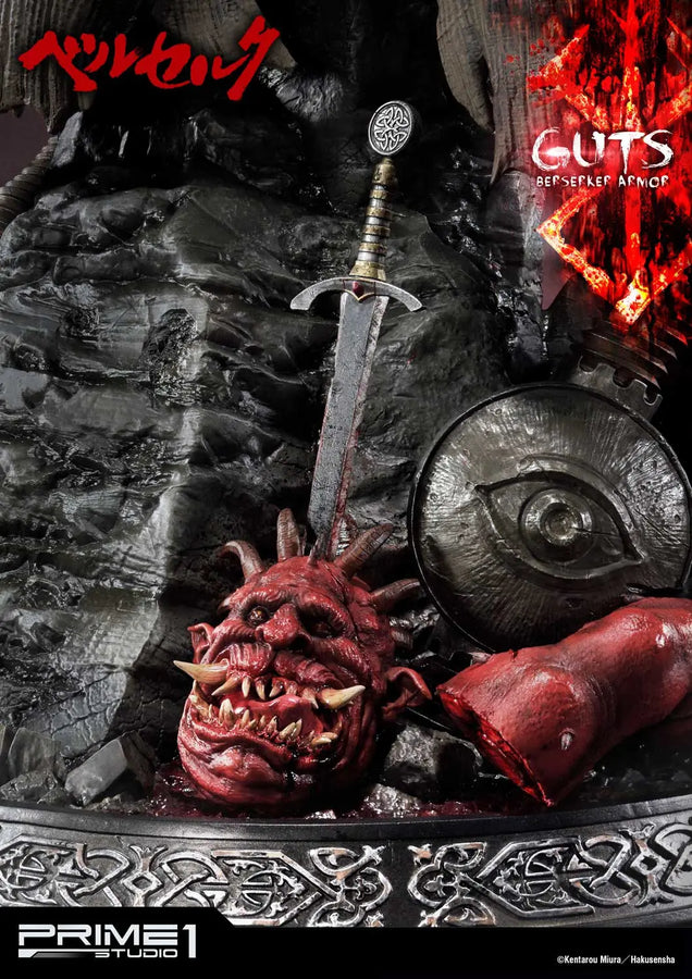 Guts, Berserker Armor (Exclusive Version) Berserk – Prime1Studio – ActionFigure Brasil