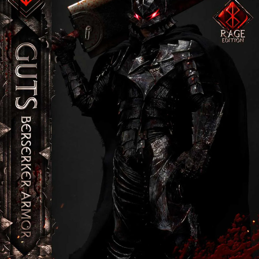Guts, Berserker Armor (Rage Edition) Berserk – Prime1Studio – ActionFigure Brasil